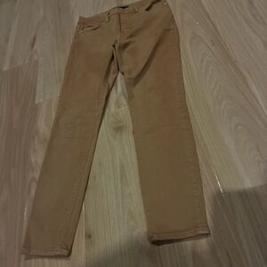 Hudson Tobacco  Brown NICO Super Skinny Ankle Jeans/ Women Size 28